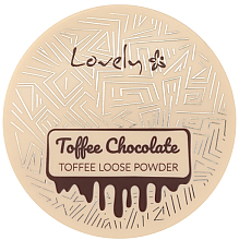 Düfte, Parfümerie und Kosmetik Schokoladenpulver für Gesicht und Körper - Lovely Toffee Chocolate Loose Powder