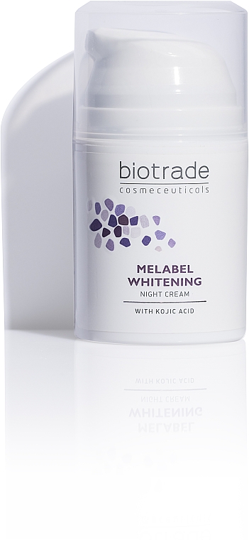 Aufhellende Nachtcreme für Haut mit Hyperpigmentierung - Biotrade Melabel Whitening Night Cream — Bild N1