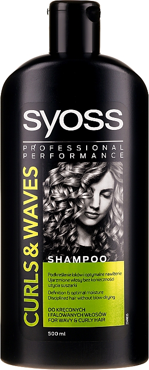 Pflegendes Shampoo für lockiges Haar - Syoss Curls & Waves Shampoo