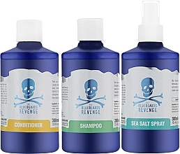 Haarpflegeset - The Bluebeards Revenge Shower & Styling Set (Haarspray 300ml + Haarshampoo 300ml + Conditioner 300ml)  — Bild N3