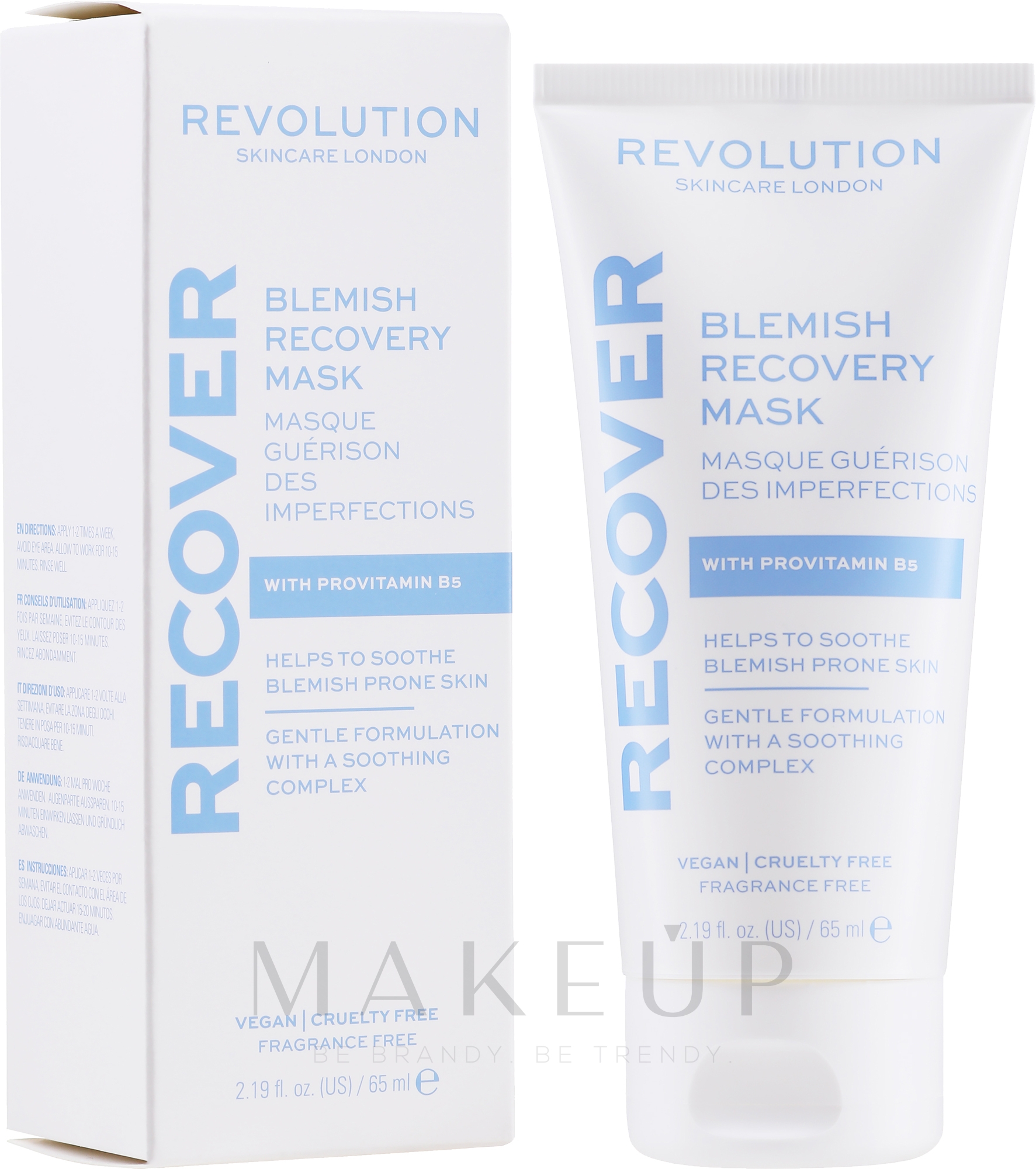 Revitalisierende Maske für Problemhaut - Revolution Skincare Recover Blemish Recovery — Bild 65 ml