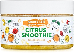 Zuckerpeeling für den Körper Citrus Smoothie - SHAKYLAB Sugar Natural Body Scrub — Bild N2