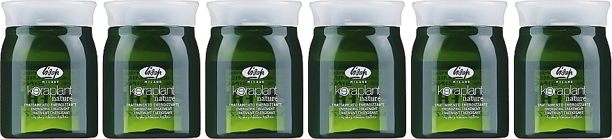 Balsam gegen Haarausfall in Ampullen - Lisap Keraplant Nature Energizing Treatment (Kartonverpackung) — Bild N2