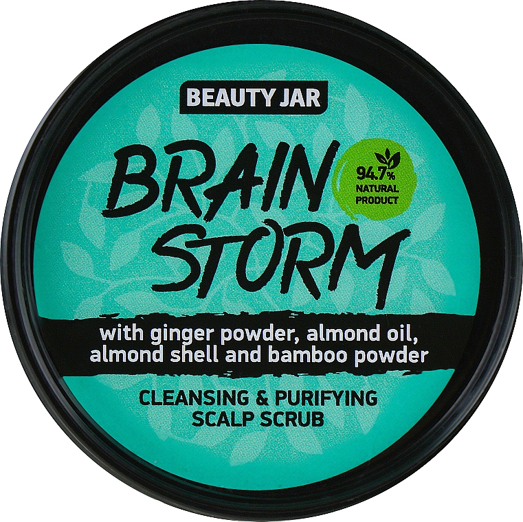 Reinigungspeeling für die Kopfhaut mit Ingwerpulver und Mandelöl - Beauty Jar Cleansing & Purifying Scalp Scrub