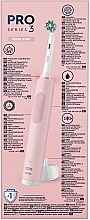 Elektrische Zahnbürste rosa - Oral-B Pro Series 3 Cross Action Electric Toothbrush Pink — Bild N4