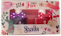 Düfte, Parfümerie und Kosmetik Kinder-Nagellack-Set 2x10,5 ml - Snails Mini Bebe Be Free