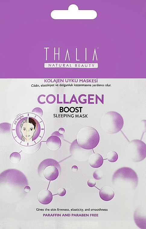 Kollagen-Gesichtsmaske für die Nacht - Thalia Collagen Sleeping Revitalizing Mask — Bild N1