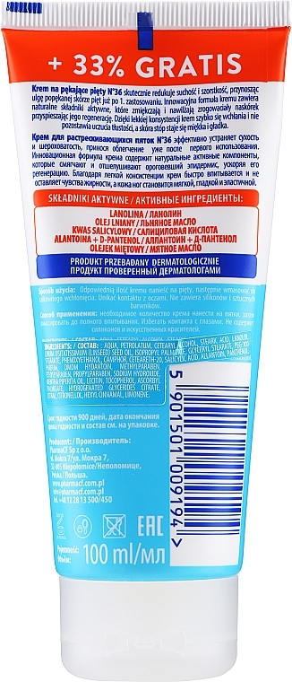 Creme für rissige Fersen - Pharma CF No.36 Foot Cream — Bild N4