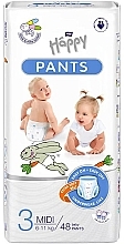 Düfte, Parfümerie und Kosmetik Babywindeln-Höschen Midi 6-11 kg Größe 3 48 St. - Bella Baby Happy Pants 