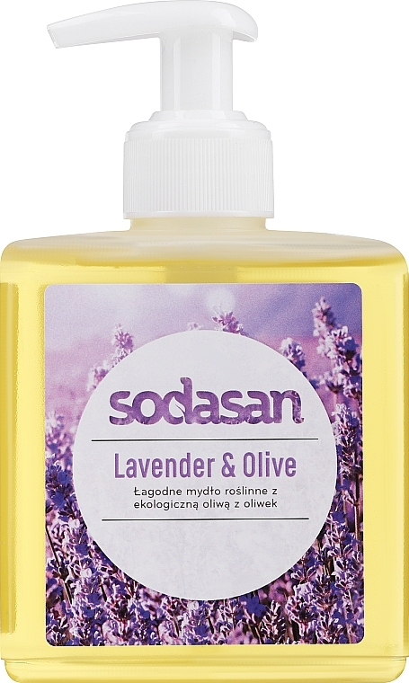 Flüssigseife Olive und Lavendel - Sodasan Liquid Lavender-Olive Soap — Bild N3