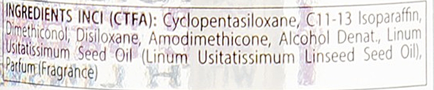 Flüssigkristalle mit Leinsamenextrakt für kraftloses und strapaziertes Haar - Black Professional Line Liquid Crystal — Bild N3