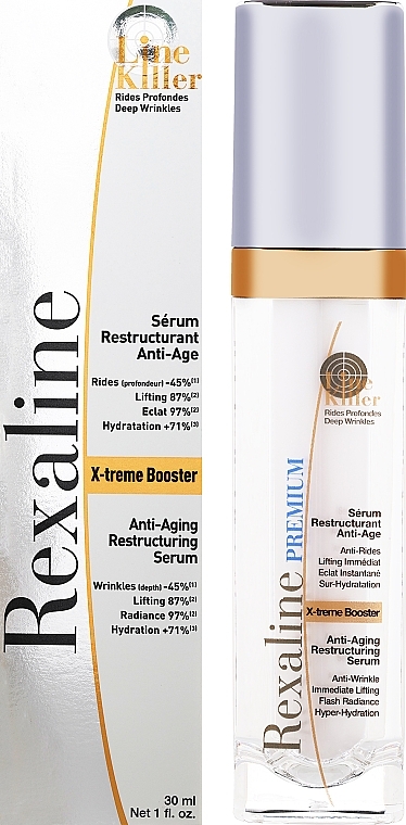 Regenerierendes Anti-Aging Gesichtsserum - Rexaline Line Killer X-Treme Booster Serum — Bild N2