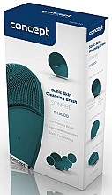 Massage-Gesichtsreinigungsbürste smaragdgrün - Concept Sonivibe SK9000 Sonic Skin Cleansing Brush — Bild N2