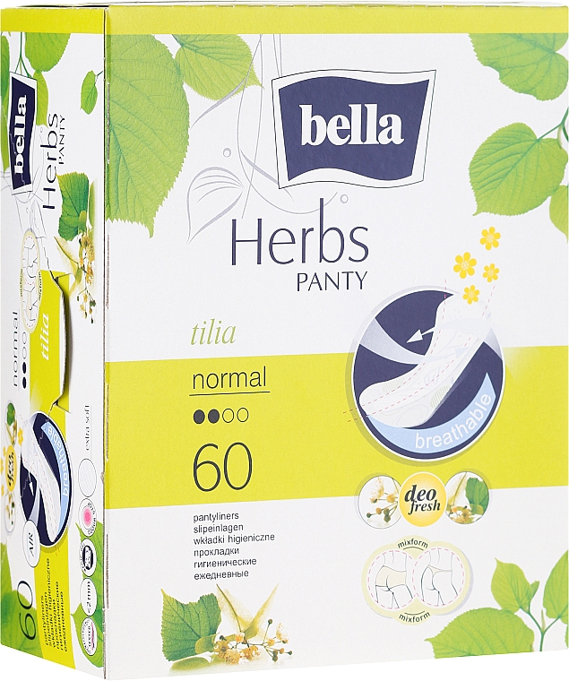 Slipeinlagen Panty Herbs Tilia 60 St. - Bella — Bild N1