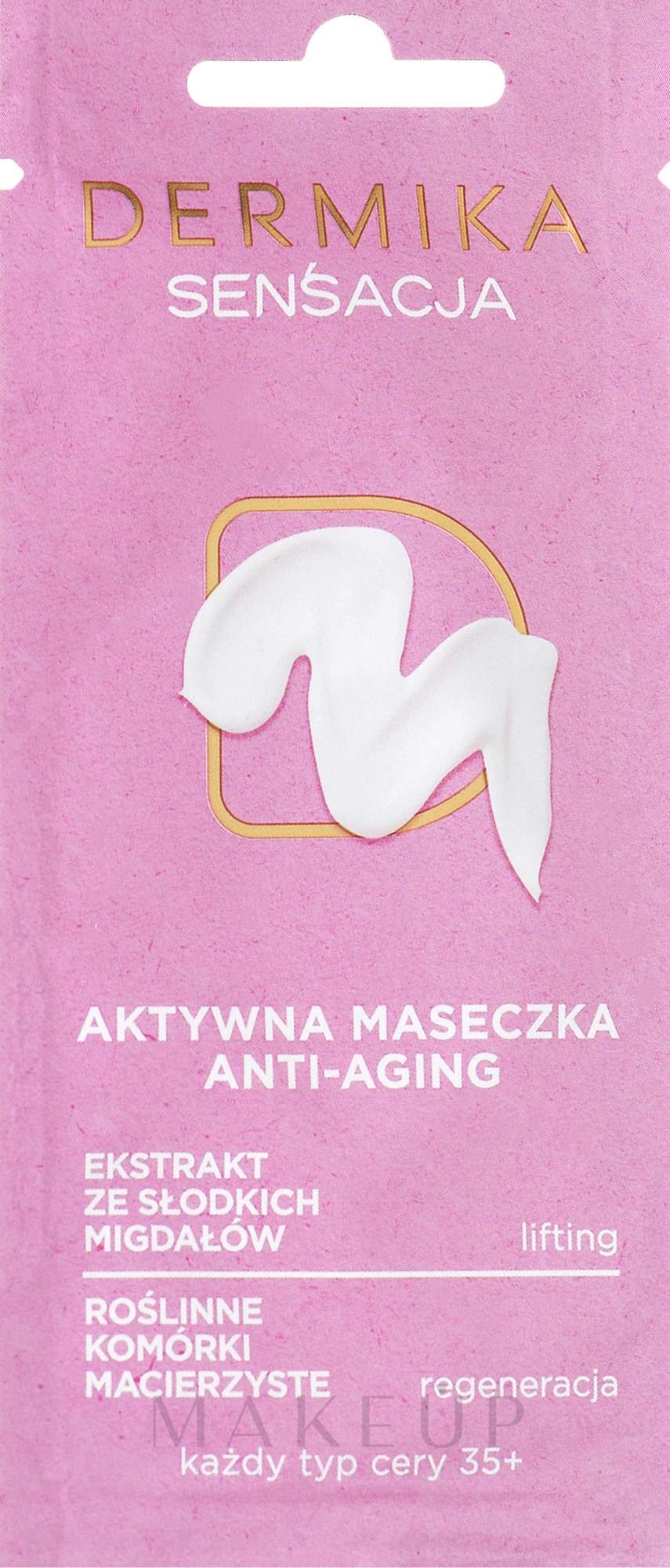 Aktive Anti-Aging Gesichtsmaske 35+ - Dermika Sensation Active Anti-Aging Mask 35+ — Foto 10 ml