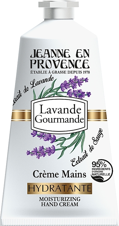 Feuchtigkeitsspendende Handcreme mit Lavendelextrakt - Jeanne en Provence Lavende Moisturizing Hand Cream — Bild N1