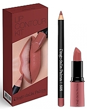Make-up Set (Lippenstift 4g + Lippenkonturenstift 1.1g) - Diego Dalla Palma Lip Contour Kit 505 — Bild N1