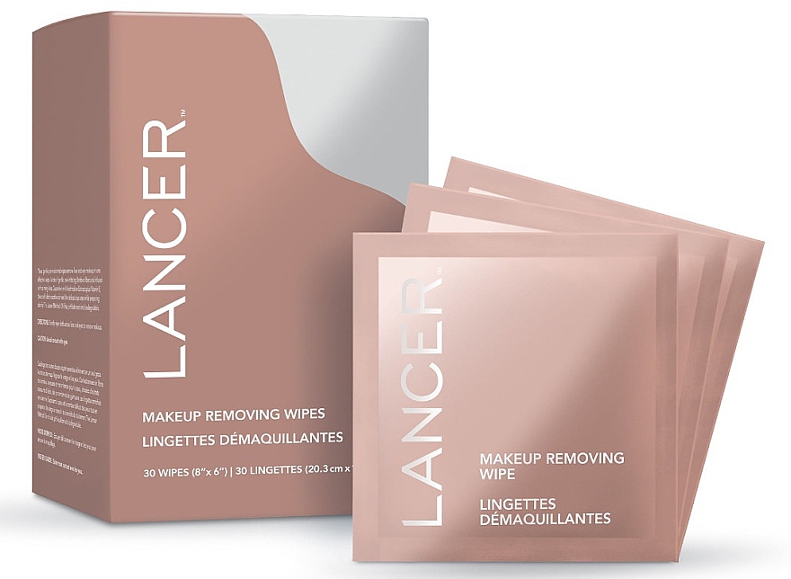 Abschminktücher - Lancer Makeup Removing Wipes — Bild N1
