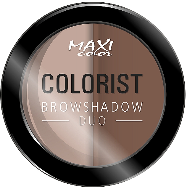 Augenbrauenschatten - Maxi Color Colorist Browshadow Duo — Bild N1