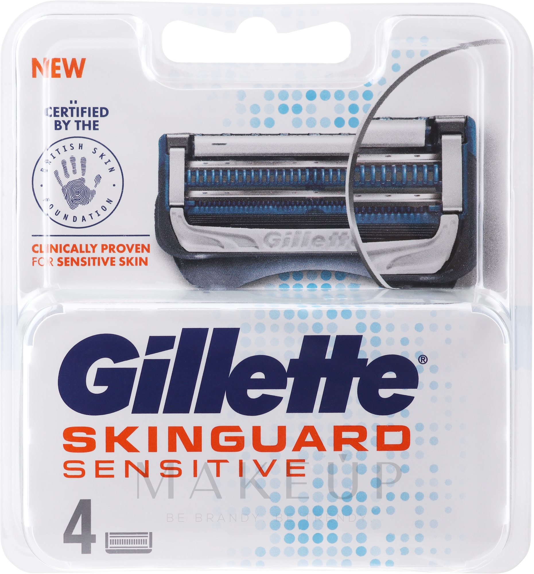 Ersatzklingen 4 St. - Gillette SkinGuard Sensitive — Bild 4 St.