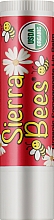 Düfte, Parfümerie und Kosmetik Bio-Lippenbalsam mit Granatapfelöl - Sierra Bees Pomegranate Organic Lip Balm