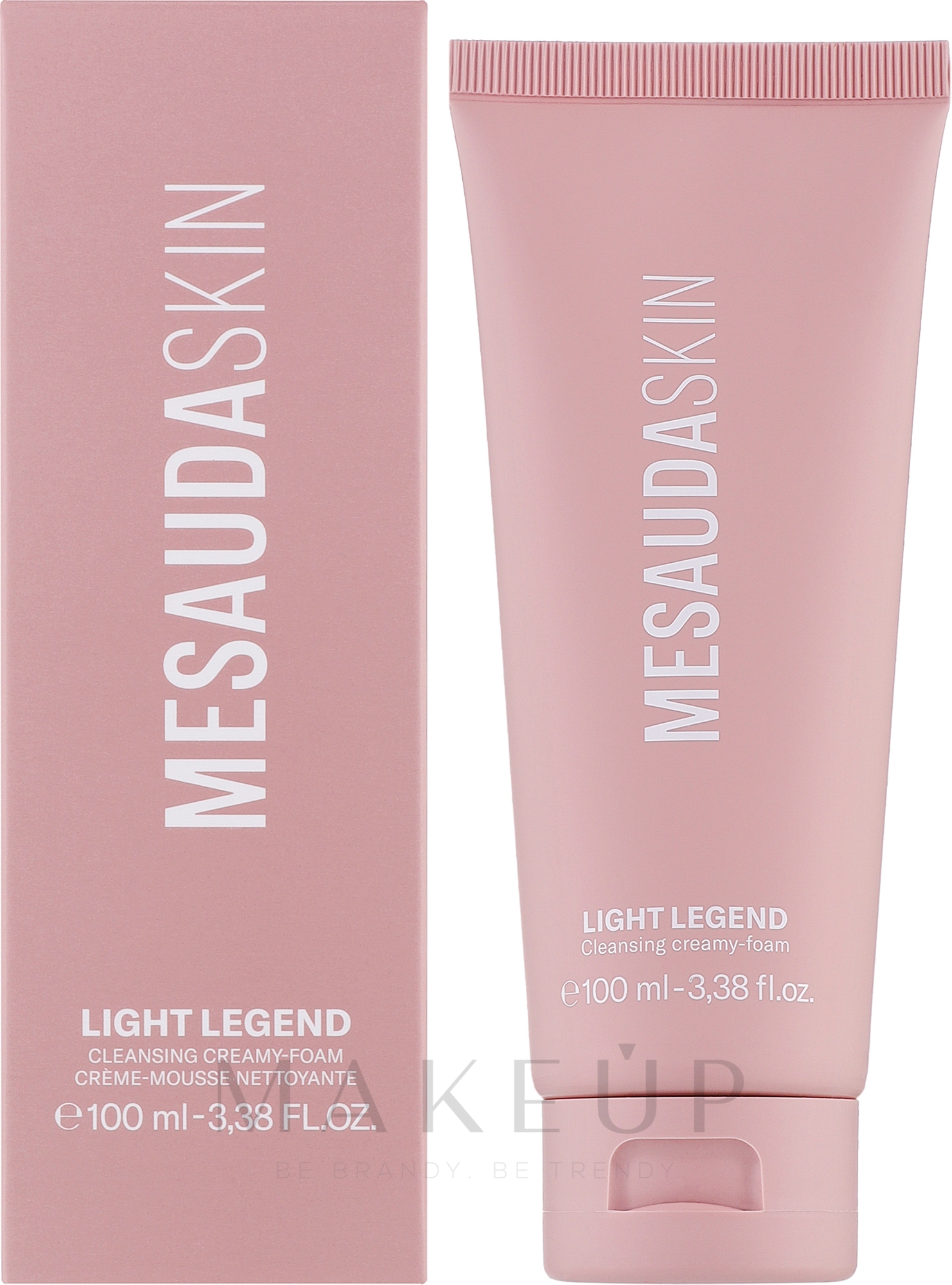 Reinigungscreme-Mousse für das Gesicht - Mesauda Skin Light Legend Cleansing Creamy-Foam — Bild 100 ml