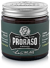 Düfte, Parfümerie und Kosmetik Preshave Creme - Proraso Cypress & Vetyver Pre-Shaving Cream