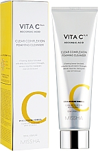 Düfte, Parfümerie und Kosmetik Gesichtswaschschaum mit Vitamin C - Missha Vita C Plus Clear Complexion Foaming Cleanser