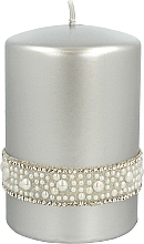 Düfte, Parfümerie und Kosmetik Dekorative Kerze Crystal Opal - Artman Christmas Candle Crystal Opal Ø7xH10cm