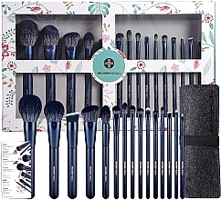 Make-up Pinselset 15 St. - Eigshow Makeup Brush Kit Tourmaline Blue — Bild N2