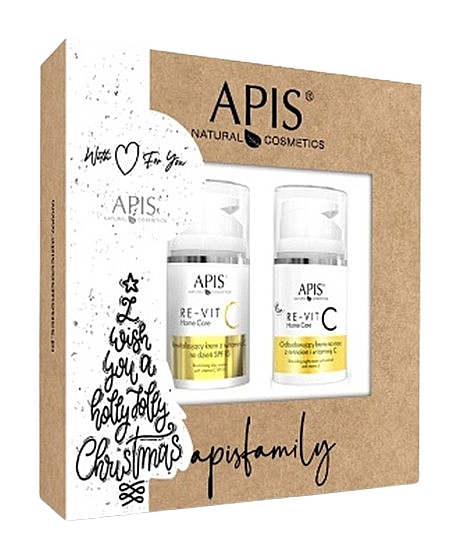 Set - APIS Professional Re-Vit C Home Care Gift Set (day/cr/50ml + night/cr/50ml) — Bild N1