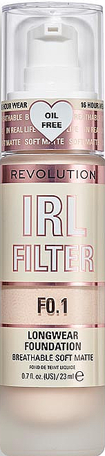 Foundation - Makeup Revolution IRL Filter Longwear Foundation — Bild N1