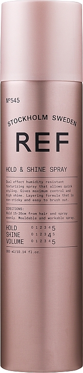 Haarspray mit Doppelwirkung - REF Hold & Shine Spray — Bild N3