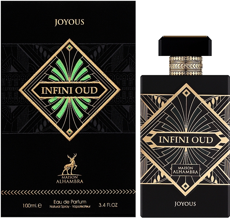 Alhambra Infini Oud Joyous - Eau de Parfum — Bild N2