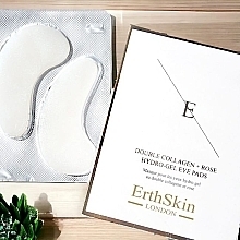 Hydrogel-Augenpads mit Kollagen und Rosenextrakt - ErthSkin London Double Collagen + Rose Hydro-Gel Eye Pads — Bild N3