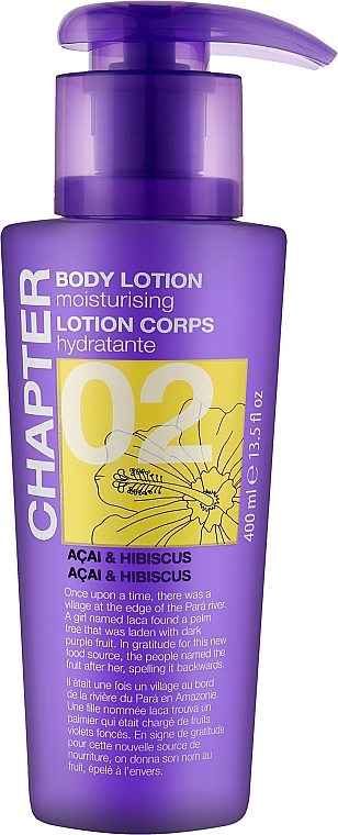 Feuchtigkeitsspendende Körperlotion mit Acai-Beeren und Hibiskus - Mades Cosmetics Chapter 02 Acai & Hibiscus Body Lotion — Bild N1