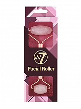 Gesichtsmassage-Roller aus Rosenquarz rosa - W7 Cosmetics Rose Quartz Face Roller — Bild N2