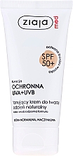 Düfte, Parfümerie und Kosmetik Sonnenschutzcreme für Gesicht SPF 50+ - Ziaja Med Toning Face Cream Natural Shade UVA+UVB