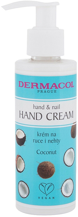 Hand- und Nagelcreme mit Kokosnuss - Dermacol Coconut Hand & Nail Cream — Bild N1