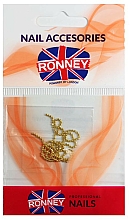 Düfte, Parfümerie und Kosmetik Nageldekoration Goldkette 00375 - Ronney Professional