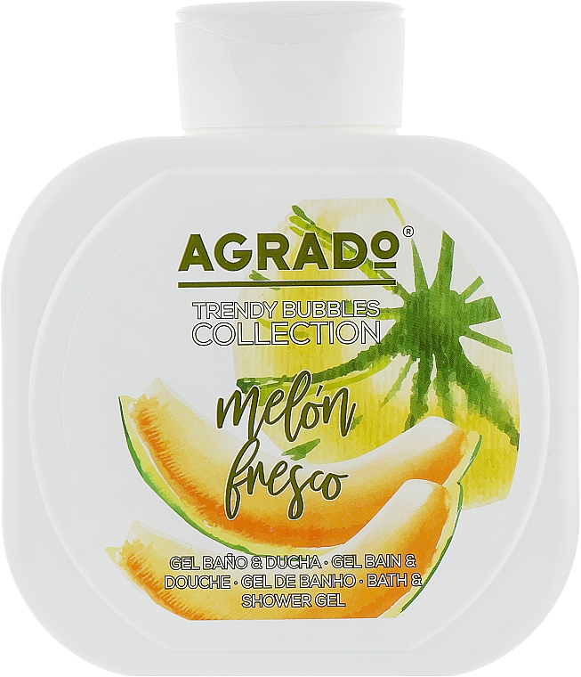 Duschgel Frische Melone - Agrado Trendy Bubbles Collection Fresh Melon Shower Gel — Bild N1