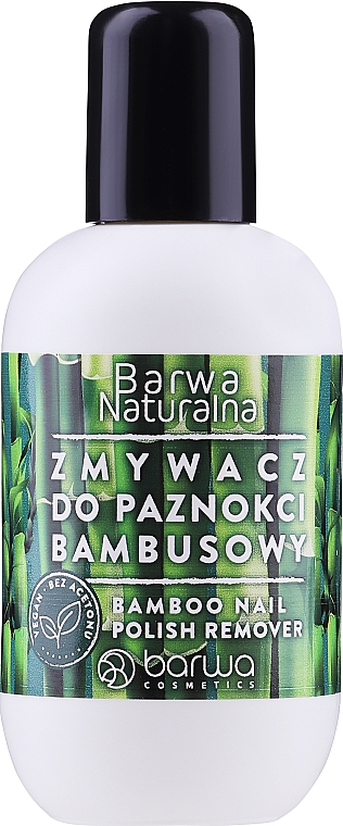Nagellackentferner mit Bambusextrakt - Barwa Natural Nail Polish Remover