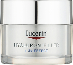 Anti-Falten Tagescreme für trockene und empfindliche Haut mit Hyaluronsäure - Eucerin Hyaluron-Filler Day Cream For Dry Skin — Foto N1