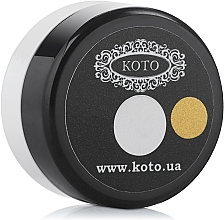 Düfte, Parfümerie und Kosmetik Modellierendes Nagelgel mit 3D-Effekt - Koto 