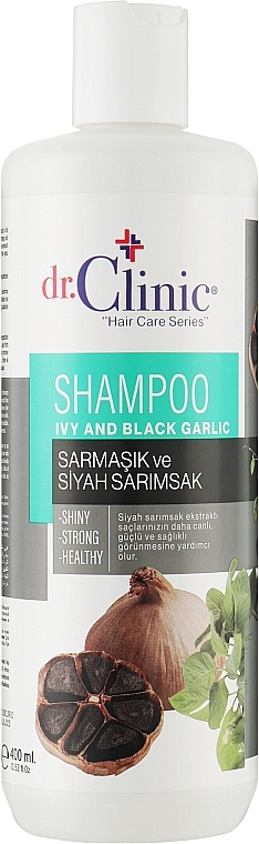 Shampoo mit schwarzem Knoblauch und Kräutern - Dr. Clinic Black Garlic Shampoo — Bild N1