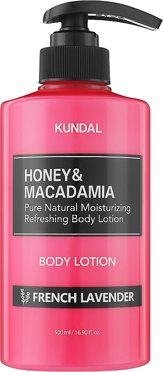 Feuchtigkeitsspendende Körperlotion mit Lavendelduft - Kundal Honey & Macadamia Body Lotion French Laverder — Bild N1