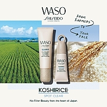 Sanfte, alkoholfreie SOS-Gesichtspflege gegen Hautunreinheiten - Shiseido Waso Koshirice Calming Spot Treatment — Bild N6