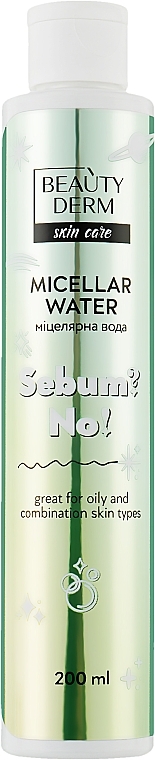 Mizellares Make-up-Entfernerwasser Sebum? No! - Beauty Derm  — Bild N1