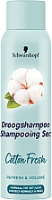 Düfte, Parfümerie und Kosmetik Trockenshampoo - Schwarzkopf Droogshampoo Cotton Fresh Refresh & Volume