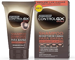 Shampoo gegen grauen Bart - Just For Men ControlGX Barba Shampoo — Bild N1